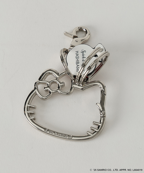 HELLO KITTY×S&S×HASHIBAMI FACEカラビナ（キーケース/キー