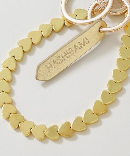 HASHIBAMI（ハシバミ）の「HASHIBAMI/ヘマタイト ハート スマホハンドストラップ（スマホグッズ・レディース・ゴールド/シルバー・FREE）」の7枚目の写真
