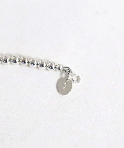 Indian Jewelry(インディアンジュエリー)の「【Indian Jewelry / インディアンジュエリー】ナバホパールネックレス / 4mm丸玉46cm / シルバー / ユニセックス(ネックレス・レディース・シルバー・フリー)」の17枚目の写真