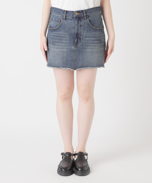 JOURNAL STANDARD(ジャーナルスタンダード)の「10OZデニム ミニスカート(デニムスカート・レディース・ブルー系その他・FREE)」の9枚目の写真
