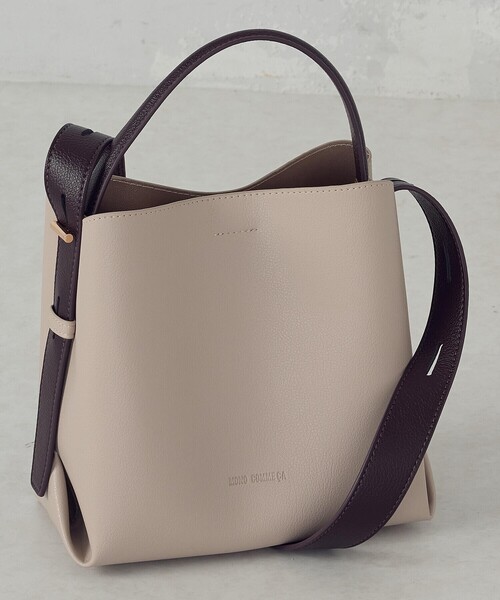 MONO COMME CA(モノコムサ)の「2WAY ワンショルダー(ショルダーバッグ・レディース・ベージュ/ブラック/グレー・FREE)」の14枚目の写真
