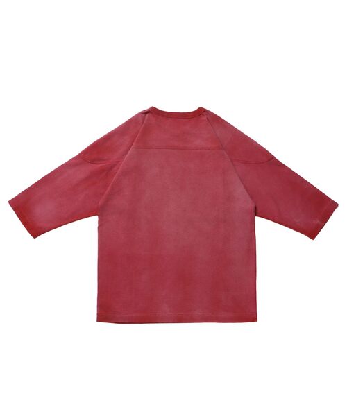 BEN DAVIS(ベンデイビス)の「【BEN DAVIS(ベンデイビス)】VNTG FOOTBALL TEE / Tシャツ クルーネック 七分丈 ナンバリング プリント ユニセックス 加工(Tシャツ/カットソー・メンズ・ブラック/ネイビー/レッド/ホワイト系その他・X-LARGE/LARGE/MEDIUM)」の15枚目の写真