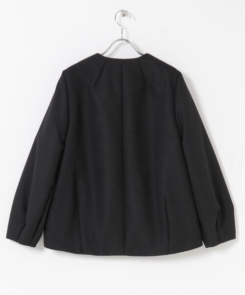 URBAN RESEARCH ROSSO WOMEN(アーバンリサーチ ロッソ)の「『WEB/一部店舗限定』中綿ジャガードジャケット(ダウンジャケット/コート・レディース・ブラック・FREE)」の17枚目の写真