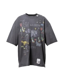 Maison MIHARA YASUHIRO（メゾンミハラヤスヒロ）の「Kids Doodle Printed T-shirt（Tシャツ/カットソー）」