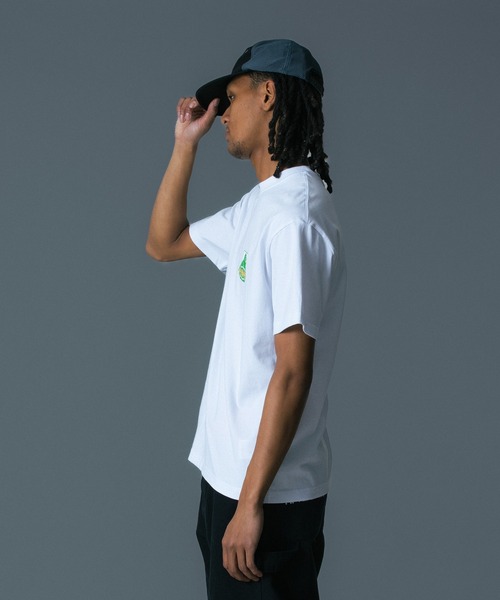 AFTERMATH(アフターマス)の「XLARGE×AFTERMATH S/S TEE(Tシャツ/カットソー・メンズ・ホワイト/ブラック・XL/L/M/S)」の7枚目の写真