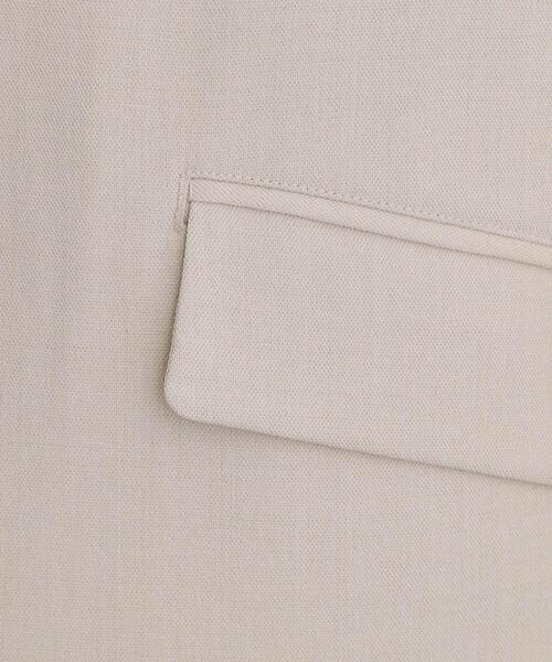 THE SHOP TK （ザ ショップ ティーケー ）の「【お仕事にもカジュアルにも】CAVIAN ジレ/セットアップ可（ベスト・レディース・ブラック/グレー/ライトベージュ・12/13）」の8枚目の写真