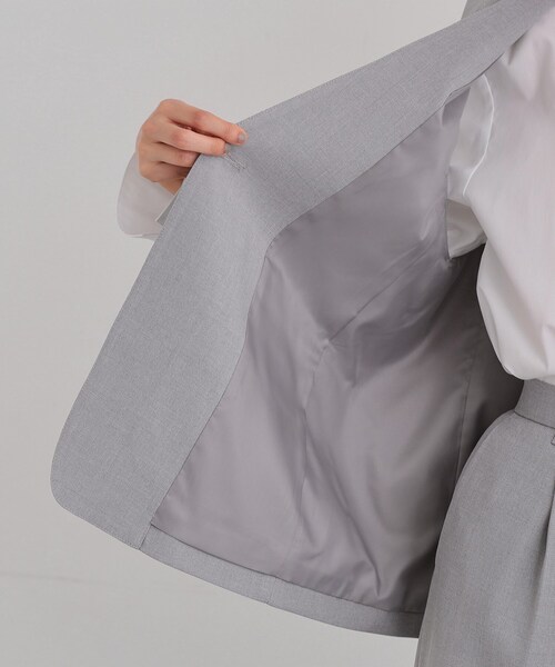 THE SHOP TK （ザ ショップ ティーケー ）の「【お仕事にもカジュアルにも】CAVIAN ジレ/セットアップ可（ベスト・レディース・ブラック/グレー/ライトベージュ・12/13）」の22枚目の写真