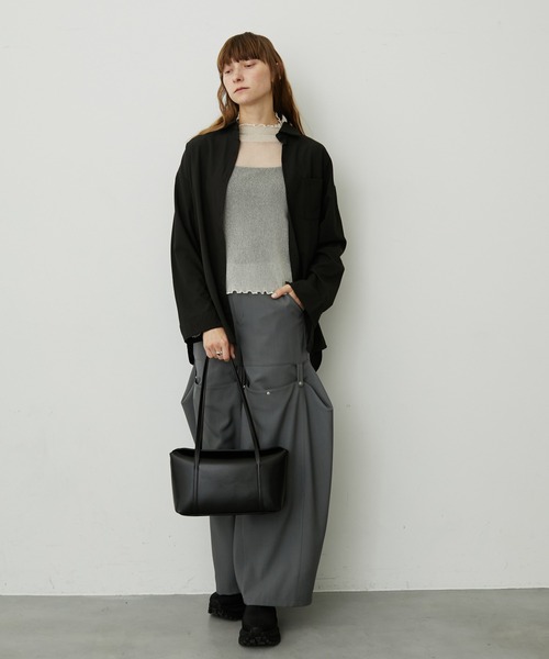 uyu.(ウユ)の「2WAY マグネットフラップ 肩がけショルダーバッグ/ハンドバッグ(ハンドバッグ・レディース・ブラック/ブラウン・FREE)」の15枚目の写真