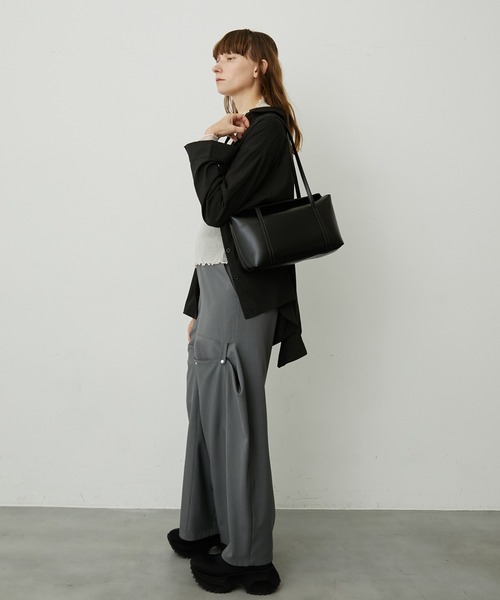 uyu.(ウユ)の「2WAY マグネットフラップ 肩がけショルダーバッグ/ハンドバッグ(ハンドバッグ・レディース・ブラック/ブラウン・FREE)」の16枚目の写真