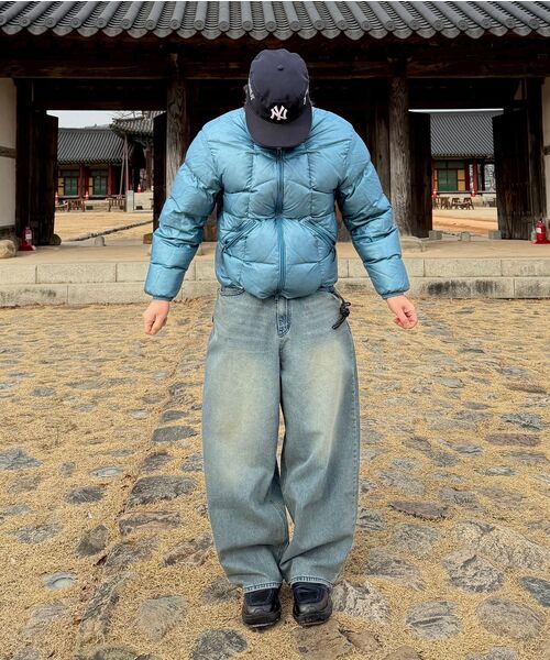 REFLYPERKY(リフライパーキー)の「LA8614アメイズフローワイドデニム(MESSY BLUE)(デニムパンツ・メンズ・その他・SMALL/X-SMALL/L(32)/M(30)/XL(34))」の6枚目の写真