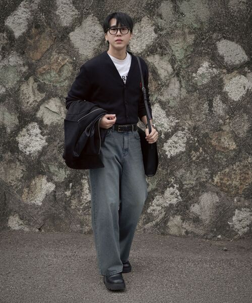 REFLYPERKY(リフライパーキー)の「LA8614アメイズフローワイドデニム(MESSY BLUE)(デニムパンツ・メンズ・その他・SMALL/X-SMALL/L(32)/M(30)/XL(34))」の10枚目の写真