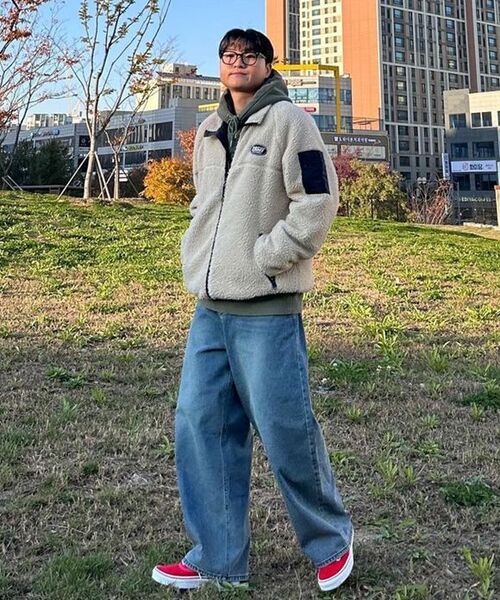 REFLYPERKY(リフライパーキー)の「LA8614アメイズフローワイドデニム(MESSY BLUE)(デニムパンツ・メンズ・その他・SMALL/X-SMALL/L(32)/M(30)/XL(34))」の13枚目の写真