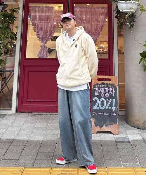 REFLYPERKY(リフライパーキー)の「LA8614アメイズフローワイドデニム(MESSY BLUE)(デニムパンツ・メンズ・その他・SMALL/X-SMALL/L(32)/M(30)/XL(34))」の15枚目の写真