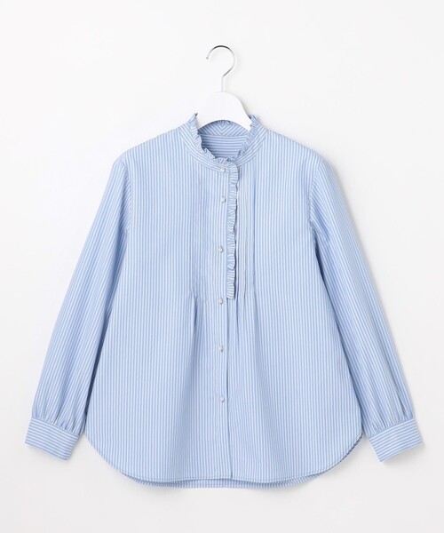 ANY SIS（エニィスィス）の「フリルスタンド シャツ（シャツ/ブラウス・レディース・ホワイト系/スカイブルー系1/ライトイエロー系1・X-LARGE）」の17枚目の写真
