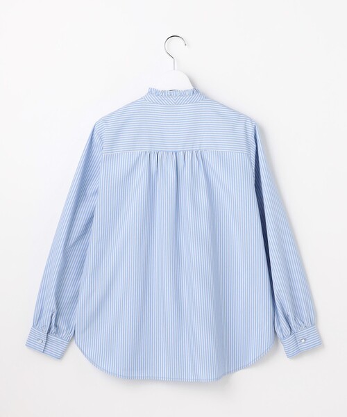 ANY SIS（エニィスィス）の「フリルスタンド シャツ（シャツ/ブラウス・レディース・ホワイト系/スカイブルー系1/ライトイエロー系1・X-LARGE）」の18枚目の写真