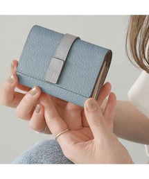 LASIEM（ラシエム）の「カードケース レディース 本革 ベルト付き スキミング防止（カードケース）」