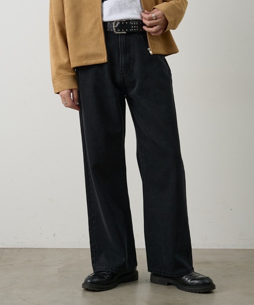 COLONY 2139（コロニートゥーワンスリーナイン）の「ヴィンテージライクルーズストレートデニムパンツ（デニムパンツ・メンズ・ブルー/ブラック/サックスブルー・SMALL/MEDIUM/LARGE）」の2枚目の写真