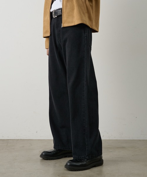 COLONY 2139（コロニートゥーワンスリーナイン）の「ヴィンテージライクルーズストレートデニムパンツ（デニムパンツ・メンズ・ブルー/ブラック/サックスブルー・SMALL/MEDIUM/LARGE）」の5枚目の写真