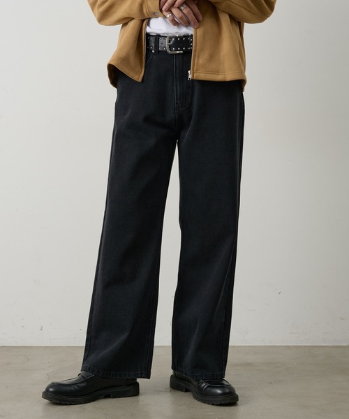 COLONY 2139（コロニートゥーワンスリーナイン）の「ヴィンテージライクルーズストレートデニムパンツ（デニムパンツ・メンズ・ブルー/ブラック/サックスブルー・SMALL/MEDIUM/LARGE）」の4枚目の写真