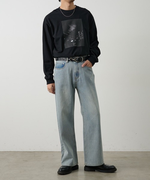 COLONY 2139（コロニートゥーワンスリーナイン）の「ヴィンテージライクルーズストレートデニムパンツ（デニムパンツ・メンズ・ブルー/ブラック/サックスブルー・SMALL/MEDIUM/LARGE）」の19枚目の写真