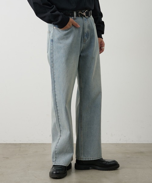 COLONY 2139（コロニートゥーワンスリーナイン）の「ヴィンテージライクルーズストレートデニムパンツ（デニムパンツ・メンズ・ブルー/ブラック/サックスブルー・SMALL/MEDIUM/LARGE）」の15枚目の写真
