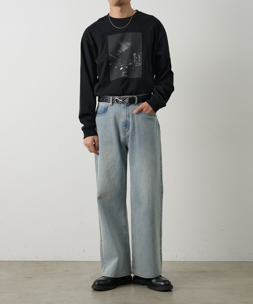 COLONY 2139（コロニートゥーワンスリーナイン）の「ヴィンテージライクルーズストレートデニムパンツ（デニムパンツ・メンズ・ブルー/ブラック/サックスブルー・SMALL/MEDIUM/LARGE）」の16枚目の写真