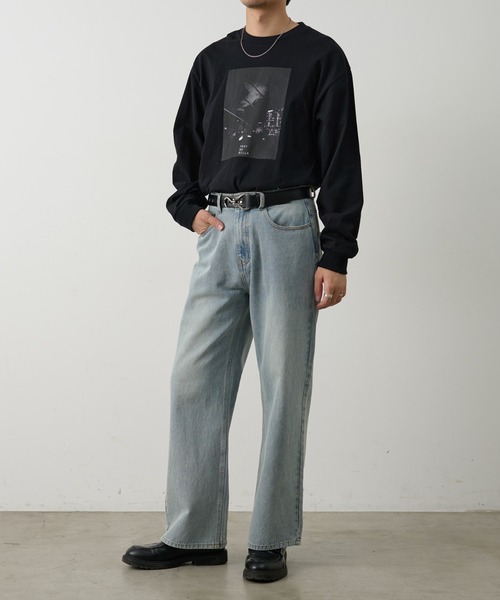 COLONY 2139（コロニートゥーワンスリーナイン）の「ヴィンテージライクルーズストレートデニムパンツ（デニムパンツ・メンズ・ブルー/ブラック/サックスブルー・SMALL/MEDIUM/LARGE）」の17枚目の写真