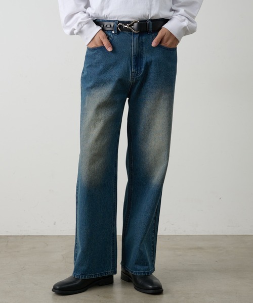 COLONY 2139（コロニートゥーワンスリーナイン）の「ヴィンテージライクルーズストレートデニムパンツ（デニムパンツ・メンズ・ブルー/ブラック/サックスブルー・SMALL/MEDIUM/LARGE）」の22枚目の写真
