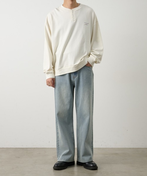 COLONY 2139（コロニートゥーワンスリーナイン）の「ヴィンテージライクルーズストレートデニムパンツ（デニムパンツ・メンズ・ブルー/ブラック/サックスブルー・SMALL/MEDIUM/LARGE）」の21枚目の写真