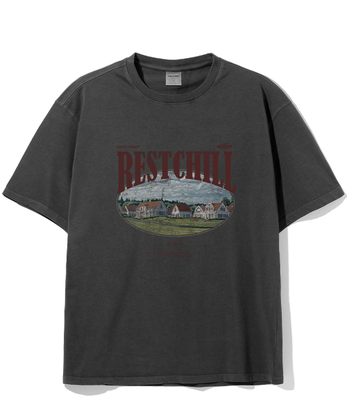 Viva La Vida(ヴィヴァ ラ ヴィダ)の「グレイチル ピグメントウォッシング 半袖Tシャツ(Tシャツ/カットソー・レディース・チャコール・M/L/XL/2XL)」の1枚目の写真