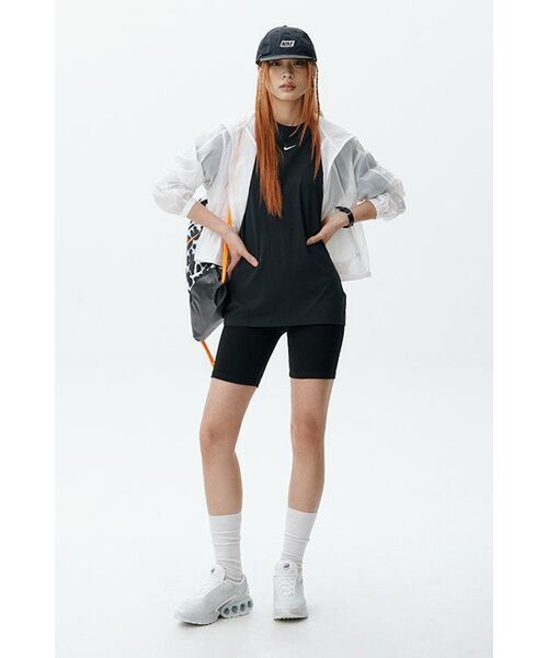 MUSINSA STANDARD WOMAN（ムシンサスタンダードウーマン）の「ウィメンズシアーフードパーカーウィンドブレーカージャケット[ホワイト]（ナイロンジャケット・レディース・その他・M/S/L）」の11枚目の写真