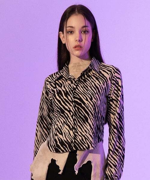 BABLETWO(ビーエイブルトゥー)の「ジブラシルキーシャツ(ベージュ)(シャツ/ブラウス・レディース・その他・ONE SIZE)」の1枚目の写真