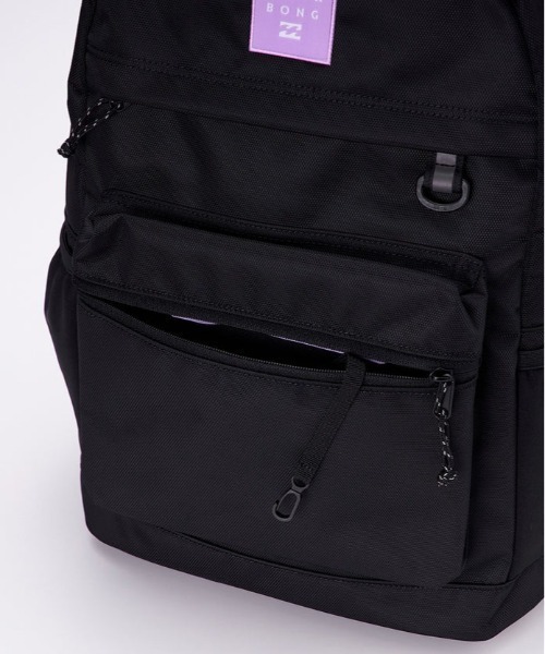 BILLABONG(ビラボン)の「BILLABONG/ビラボン バックパック レインカバー付き 30L BG011942(バックパック/リュック・メンズ・ブラック×ホワイト/ブラック×ブラック/ブラック×パープル/ブラック×ブルー・FREE)」の16枚目の写真