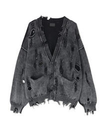 DANKE SCHON（ダンケシェーン）の「DankeSchon/ダンケシェーン/ACID WASH TENJIKU CARDIGAN（カーディガン/ボレロ）」