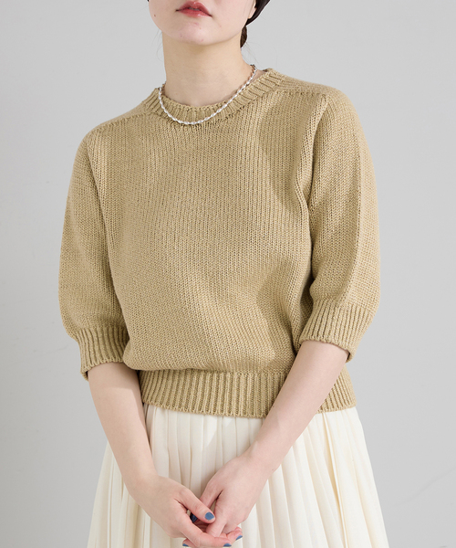 IENAニット IENA LA BOUCLE ZIP ニットプルオーバー（ニット／セーター）｜IENA