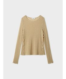 MIESROHE | 【洗える】レースカットトップス(Tシャツ/カットソー)