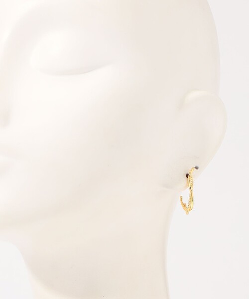 BAR Jewellery CONTRA ゴールドピアス（ピアス（両耳用））｜BAR