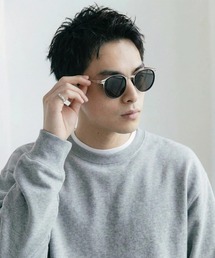 MAGASIN DE MODE Brew（マガジンデモードブリュー）の「【MAGASIN DE MODE Brew】ボストンサングラス TYPE-1　超軽量/UVカット KNF-YI（サングラス）」