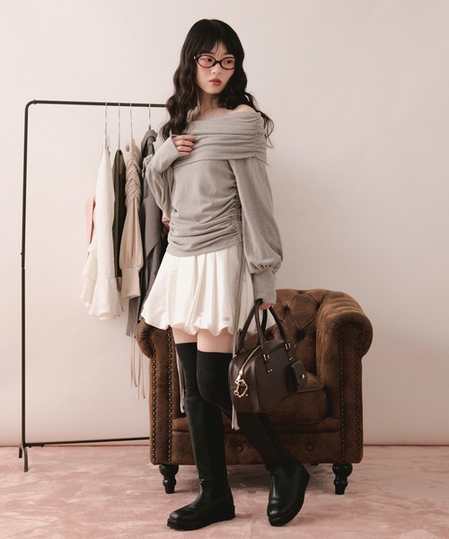 loin nuit(ロワンニュイ)の「multi way boston bag / マルチウェイボストンバッグ(ボストンバッグ・レディース・ライトブルー/ブラウン/レッド・FREE)」の20枚目の写真