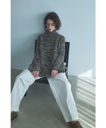 marjour | MELANGE BOTTLE NECK KNIT(ニット/セーター)