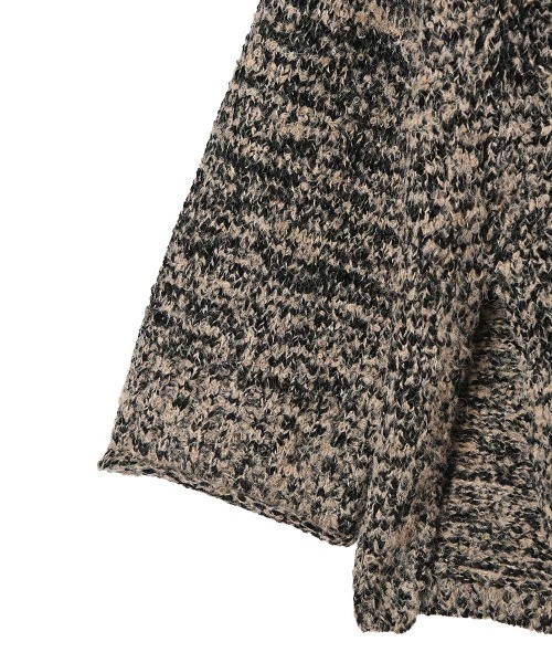 marjour（マージュール）の「MELANGE BOTTLE NECK KNIT（ニット/セーター・レディース・モカ・M）」の10枚目の写真