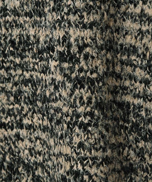 marjour（マージュール）の「MELANGE BOTTLE NECK KNIT（ニット/セーター・レディース・モカ・M）」の6枚目の写真