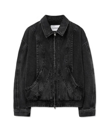 IDWS（アイドンワナセル）の「Division Denim Trucker Jacket Black（デニムジャケット）」