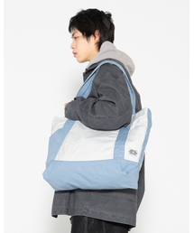 XTONZ（エクストーンズ）の「XTA108 リップストップコットンウォッシングトートバッグ (BLUE)（トートバッグ）」