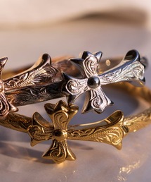 IRIEBEACH（アイリービーチ）の「cross bangle/【ハワイアンジュエリー】【サージカルステンレス】【金属アレルギー対応】【IRIEBEACH / アイリービーチ】つけっぱなしOK（バングル/リストバンド）」