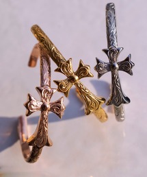 IRIEBEACH（アイリービーチ）の「cross bangle/【ハワイアンジュエリー】【サージカルステンレス】【金属アレルギー対応】【IRIEBEACH / アイリービーチ】つけっぱなしOK（バングル/リストバンド）」