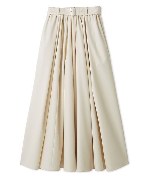 Mila Owen(ミラオーウェン)の「ウエストゴムタックフレアスカート(スカート・レディース・ブラウン/アイボリー/チェック・00/1/0)」の19枚目の写真