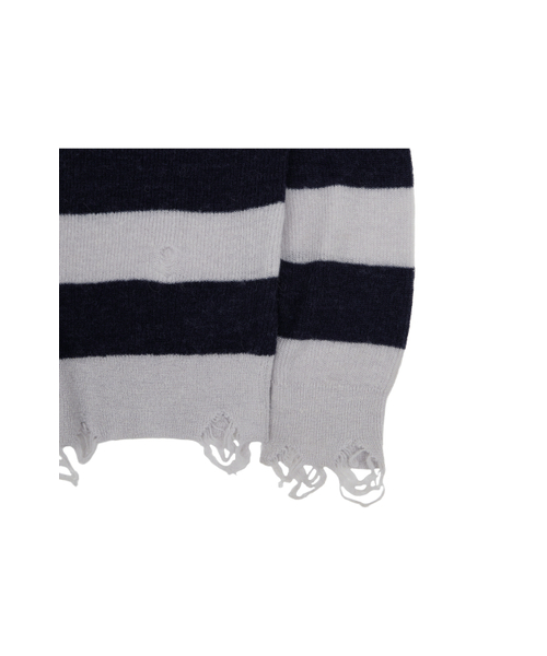 MEA（メア）の「VINTAGE STRIPED LIGHTWEIGHT KNIT [NAVY]（ニット/セーター・メンズ・その他・2/3）」の4枚目の写真
