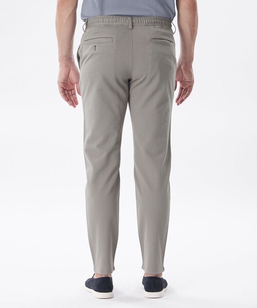 EPOCA UOMO(エポカウォモ)の「*Safari5月号掲載*ミニワッフルジャージーパンツ(その他パンツ・メンズ・ベージュ系その他/ブラック・46/48)」の7枚目の写真