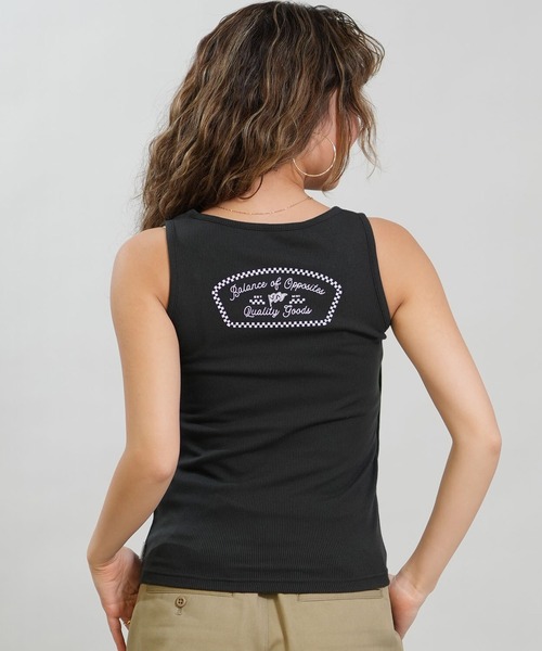 RVCA（ルーカ）の「RVCA/ルーカ レディース タンクトップ BG043353（タンクトップ・レディース・ライトピンク/オフホワイト/スミクロ・S/M）」の3枚目の写真